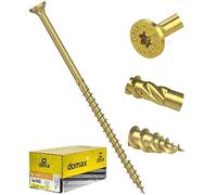 Long TORX HEAD SCREWS Self Tapping Wood Chipboard 5 mm - 8mm Yellow 40 - 400 mm