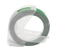 6mm x 3Meters Embossing Refill Tape for DYMO12813, 12814, 1610, 1540, 1535, 1575, 17266 and for MOTEX (1 Set(Green)