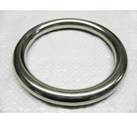 6MM x 45MM Stainless Steel Round Ring - Marine O Webbing Rigging