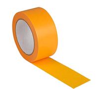 6mm x 50m - 100ºC FLAT ORANGE MASKING TAPE