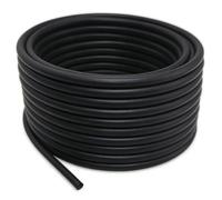 6mm x 5m Backer Rod for Gaps Sealing Rubber Black Foam Strip EPDM Weather Seal Strips Caulk Saver Door Seal Concrete Expansion Joint Crack Filler for Window, Door, Car, DIY Crafts
