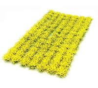 6mm Yellow Flower Tufts x91 Static Grass Self Adhesive - Warpainter Scenics