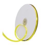 6mm Yellow Satin Ribbon - 91m, 0.2 inch Thin - Gift Wrapping, Birthday, Christmas, Wedding & More