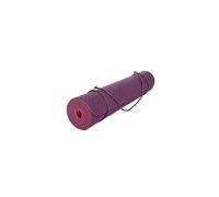 6mm Yoga Mat Non Slip TPE Exercise Mat - Plum