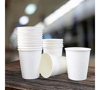 6oz Paper Cups, 200 Pcs Single Wall Disposable for Coffee and Tea Premium Quality Cups, Specially Made and Designed for UK, Inspired by Nature (200 Pcs)