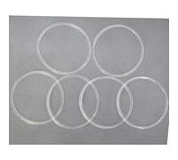 6Pack 903373 N430442 Random Orbit Sander Drive Belt 878198 N372461 Compatible with Porter Cable DeWalt 332 333VS 334 344 343VSK DWE6420 DCW210D1 Cable Random Orbit Palm Sander