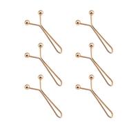 6pack Adjustable Waist Buckles Removable Buttons Skirts Waist Tightener for Loose Pants Skirts Sleeves Sweaters