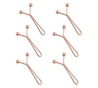 6pack Adjustable Waist Buckles Removable Buttons Skirts Waist Tightener Instant Button for Loose Pants Skirts Sleeves Sweater (MG)