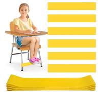6Pack Chair Bands for Kids with Fidgety Feet Flexible Seating Stretch Bands Yellow Chair Stretch Foot Band Fidget Chair Bands Elementary Classroom Must Haves ADHD Tools for Classroom Chairs Desks