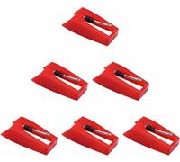 6Pack Diamond Stylus Record Player Needles Universal Replacement for Turntables Needle for Vinyl Record Player LP Phonograph Compatible with ION,Jensen,Crosley,Victrola,Sylvania and More