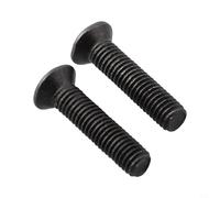 6Pack Drill Chuck Adapter, M5/M6 22Mm Left Hand Thread, for UNF Drill Chuck Shank Adapter, Black Fixing Screw(M5x22mm)