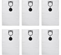 6Pack Dust Bags For Metabo ASR 25 L SC, ASR 2025 ASR 35 ASR 50 L SC Robot Vacuum Cleaner, Canister Bags Replacement