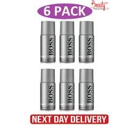 6PACK Hugo Boss Bottled Deodorant Spray 150ml x 6 - BRAND NEW- NEXT DAY DELIVERY