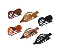 6pack Large Tortoiseshells Hair Clip Elegant Women Hair Clip Durability Hairpin Professional Hair Accessories