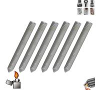 6PACK Low Temperature Universal Welding Rod,Metal Universal Low Temperature Easy Melt Welding Rods,Aluminum WeldingRods,Lighter WeldingRod,Easy WeldingRods for Aluminum Stainless Steel Iron,Beginner