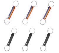 6Pack Luggage Straps for Suitcases - Elastic Travel Packing Straps for Attaching Bags, Adjustable and Secure Adjustable Suitcase Belt Straps