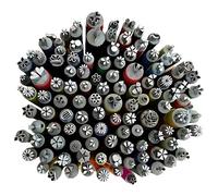 6Pack Nail Art Stamp Pen Set - Precision Design Tools with Easy-to-Use Graffiti Dotting Pens for DIY Art - Versatile Stamping Kit for Floral and Geometric Patterns