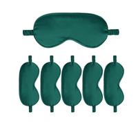6PACK Silk Sleep Mask Satin Eye Masks Blackout Silky Eyeshade Cover Soft Blindfold Eyeshades for Women Sleeping Travel Gift