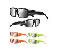 6Pack Solar Eclipse Glasses Safe Shades for Direct Sun Viewing