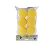 6pack Strawberry Hair Curl Sponge Overnight Blowout Sleeping Curling Roller, Heatless Hair Curler Sponge, Strawberry Sponge Curler Hair For Short Hair Foam Women's Tool Red Curls