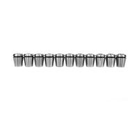 6Pc/11Pcs ER32 High Speed Steel Imperial Spring Collet Chuck High Accuracy CNC Engraving Milling Machine Lathe Tool Holder Chuck (Color : 11Pcs)