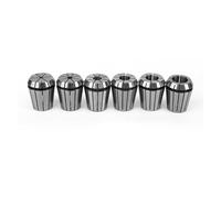 6Pc/11Pcs ER32 High Speed Steel Imperial Spring Collet Chuck High Accuracy CNC Engraving Milling Machine Lathe Tool Holder Chuck (Color : 6Pcs)