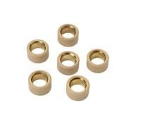 6PC 20x12mm Variator Roller Weights 9g 13g 14g Compatible With 125cc Fits Models Like Cygnus Majesty X-City X-Max Versity BWS YW Matching Part Number 52S-E7632-00(20x12mm 14g)