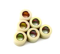 6PC 20x15mm Variator Roller Weights 7g 11g 12g 13g 16g Compatible With PCX125 SH150 PCX150 SH125 NES S-Wing125 Spacy 125cc 4-Stroke Engines(20x15mm 16g)