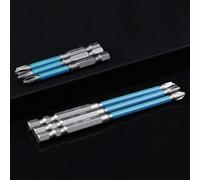 6PC 65/110mm Magnetic Special Slotted Cross Screwdriver Bit for Electrician FPH2