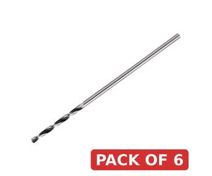 6pc Bosch Powertool Accessories Metal HSS Twist Drill Bit 1.5 x 18 x 40mm (Pack