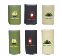6Pc Can Cooler Sleeve, Non-Slip Beer Bottle Holder Sleeve, Thickened Neoprene Insulated Can Cooler Sleeves, Beverage Insulated Cans Coolers for Cola Beer Water Bottle Sleeves