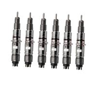 6pc Diesel Fuel Injector Nozzle，0445120121，compatible With Cummins ISE EU3，auto Parts