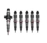 6PC Diesel Fuel Injector Nozzle，0445120239，Compatible with Cummins ISB QSB5.9，auto Parts