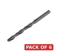 6pc Faithfull HSS Jobber Drill Bit 1/2in - FAIJ12 - Pack of 6 - FAIJ12