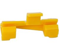 6pc Glass Decorative Mounting Clip Windshield Moulding Side Trim Clip 30678009 for Volvo S60 XC70 V70 2000-09 Car Accessories