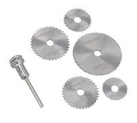 6PC HSS Mini Circular Saw/Circle Rotary Cutting Disc Blade TE272