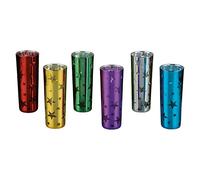 6PC Shooting Stars Multi-Coloured Decorative Party Shot Glasses
