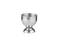 6pc Stainless Steel Soft Boiled Egg Cups Egg Holder Tabletop Cup Kitchen Tools Sets Breakfast Steam Rack Mold for Eggs Poach(Silver)