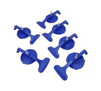 6pc Suction Clamp Set Window Suction Cups For Sealing Rear Window To Top Convertible Glass Windshie