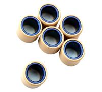 6PC Variator Roller 7g 11g 12g 13g 16g Weights 20x15mm Fit For BurgmanK2-K6 K7-L1 K1 125 K8 150cc(Gold)