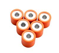 6PC Variator Roller Weights 19x17mm 5g 7g 9g Compatible With Motorcycle Models 125 Eu3 Scarabeo Light City Sr 125cc 150cc Aftermarket Replacement(19 x 17mm 9g)