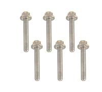 6PCS 0049903512 M6x1x40 Automatic Transmission Oil Pan Bolts Compatible with Mercedes CLK CLS C E GLE GLK GLS GL G M R SLC SLK SL S V Class Replacement# 004990351205 V30-2283 10946389 896.000