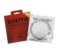 6Pcs 009042 Electric Guitar Strings Replacement Highly Carbon Steel Cores Strings for Beginners Performers Brilliant Sound for Professional Musicians