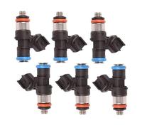 6pcs 0280158191 Fuel Injector Compatible for Ford 2011 2012 2013 2014 2015 2016 2017 Explorer Taurus 3.5L BR3E 9F593 F5A