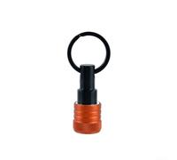 6pcs 1/4 Inch Bit for Keychain Holder for Driver Screwdriver Hex Extension Bar with Bit Magnetic Socket Adapter Shank Drill B (B)