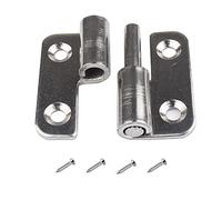 6Pcs 1.5" Detachable Hinge, Small Slip Joint Flag Hinges, Lift Off Detachable Door Hinges, 304 Stainless Steel, Right Handed