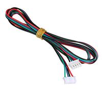 6Pcs 1.5M/4.9ft Stepper Motor Cables XH2.54 4Pin to 6Pin White Terminal Paralled Motor Wires for 3D Printer Stepper Motor
