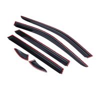 6Pcs/1 Set Window Deflectors Wind Rain Guards Shade Vent Acrylic Material,For Toyota RAV4 2019-2022