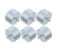 6pcs 100g Iron Calibration Weight Set with Hook Silver | Precision balance mass for laboratories and commercial use, double hook hanging design, for physics experiments and weight