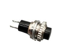 6Pcs 10mm DS-211/DS-213 Self-reset Plastic Push Button Switch Momentary 1A 125VAC 2PIN 6Color(Mixed 6Pcs)
